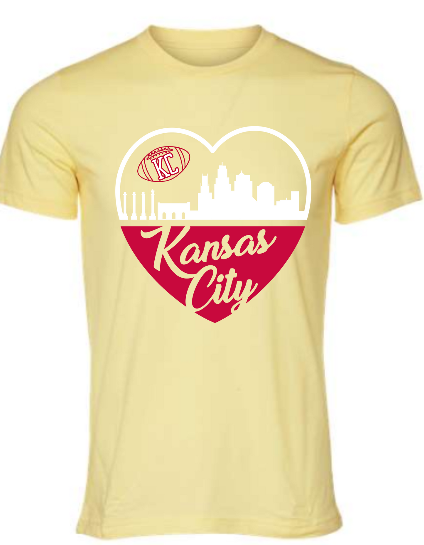 Kansas City Football Skyline