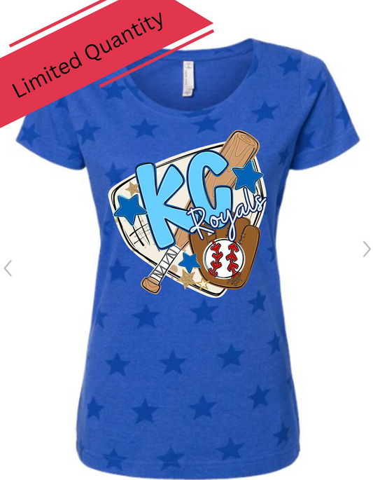 Women Scoop Neck Royals Shirt
