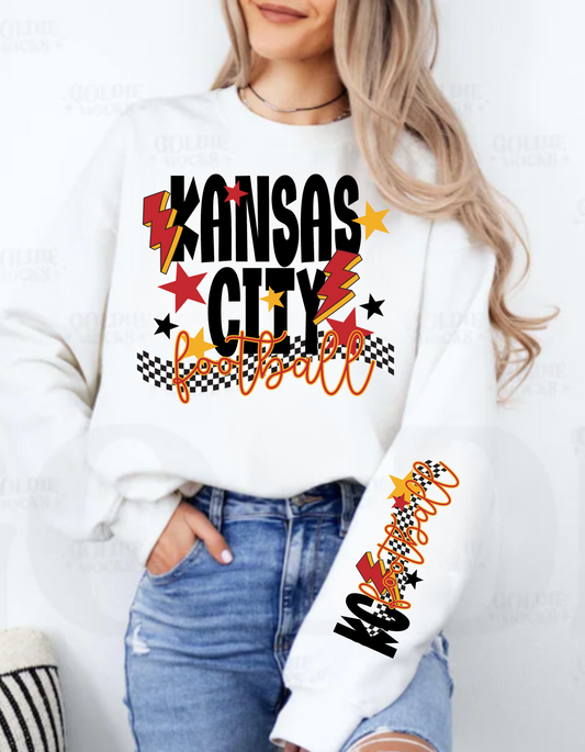 Kansas City Football, lightning bolt