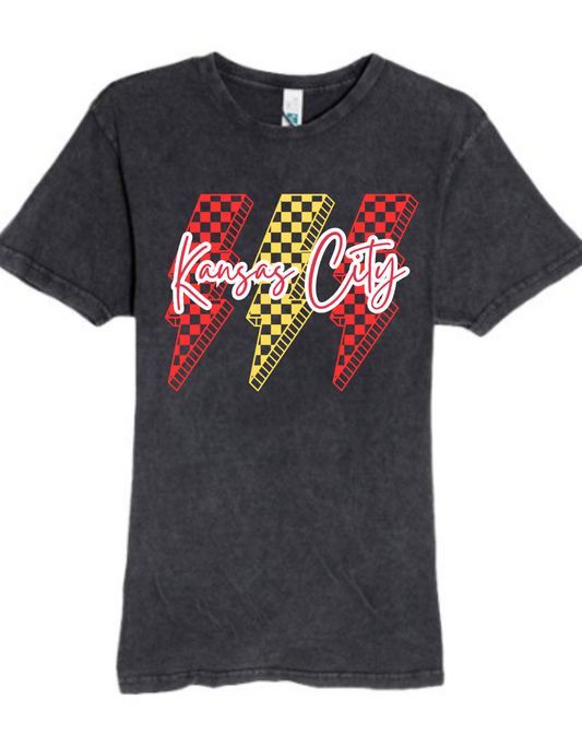 Chiefs Checkered Print