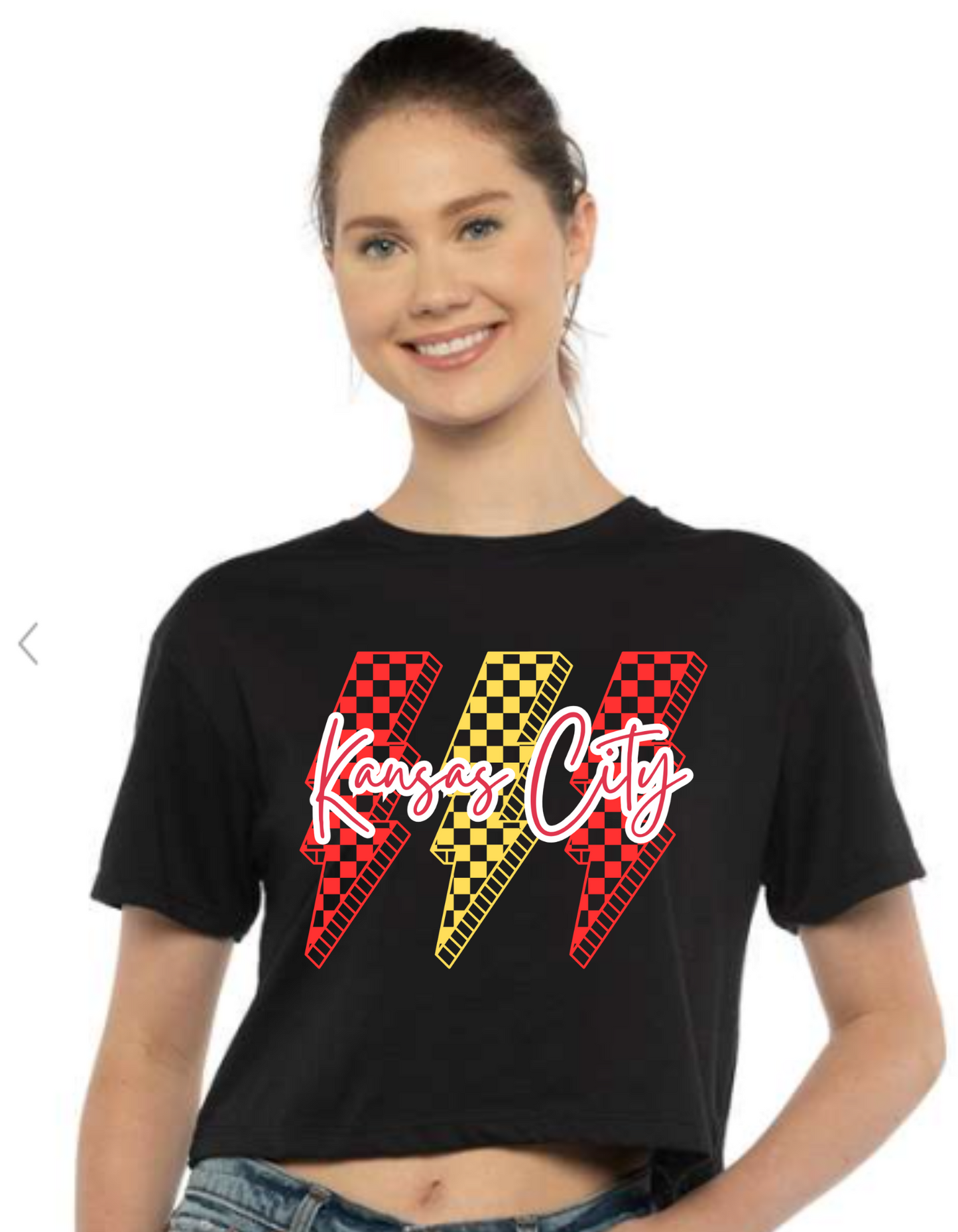 Chiefs Checkered Print